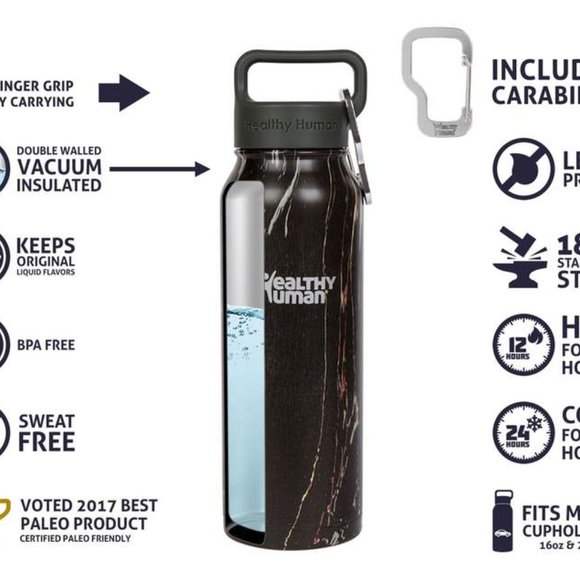 Healthy Human 16oz Stein Bottle - Picture 5 of 8